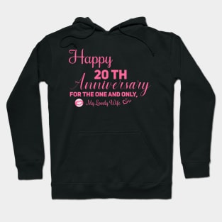 Happy 20th anniversary for the one and only, My lovely wife Hoodie
